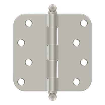 Deltana - 4"x 4"x 5/8" Radius Hinge, Steel Hinges