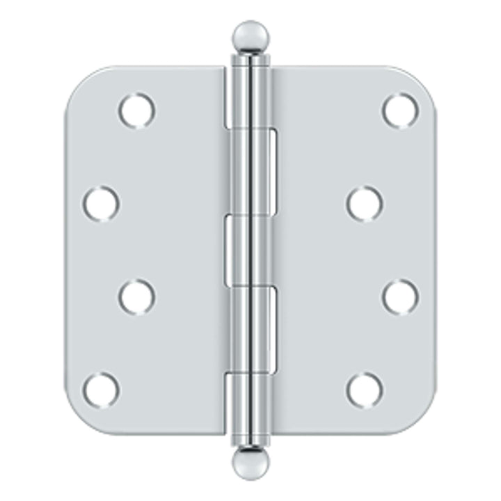 Deltana - 4"x 4"x 5/8" Radius Hinge, Steel Hinges