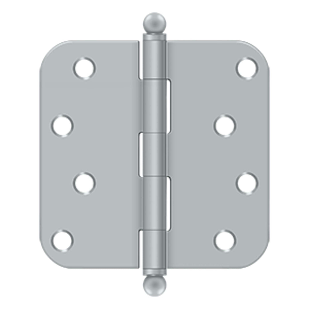 Deltana - 4" x 4" x 5/8" Radius Hinge, w/ Ball Tips, Ball Tipped Hinges