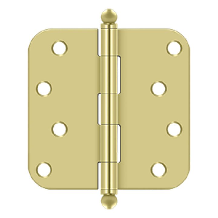 Deltana - 4"x 4"x 5/8" Radius Hinge, Steel Hinges