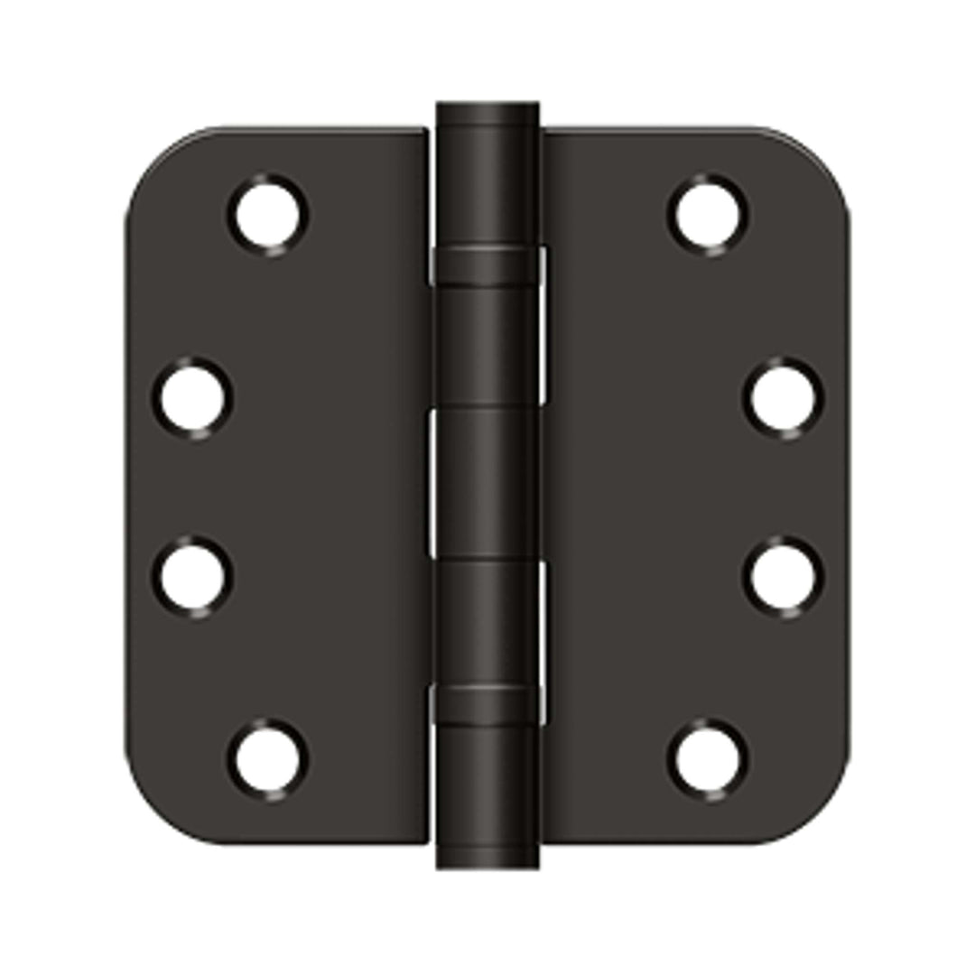 Deltana - 4"x 4"x 5/8" Radius Hinge, HD, Ball Bearings, Steel Hinges