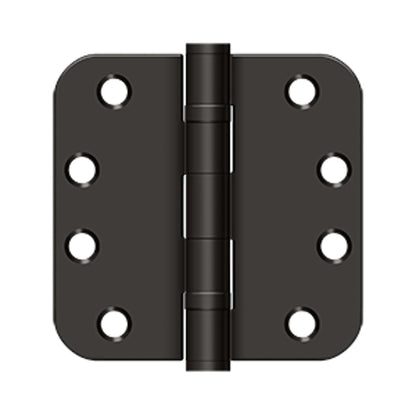 Deltana - 4"x 4"x 5/8" Radius Hinge, HD, Ball Bearings, Steel Hinges