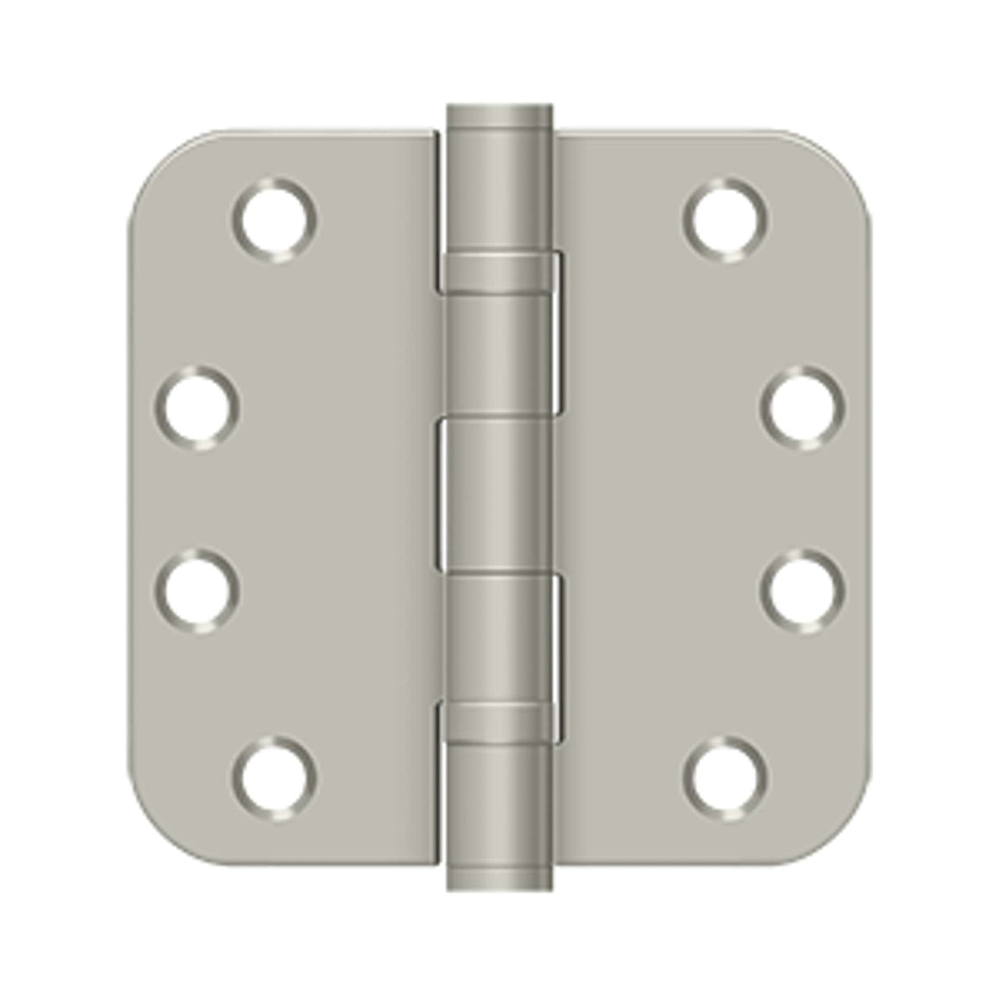 Deltana - 4"x 4"x 5/8" Radius Hinge, HD, Ball Bearings, Steel Hinges