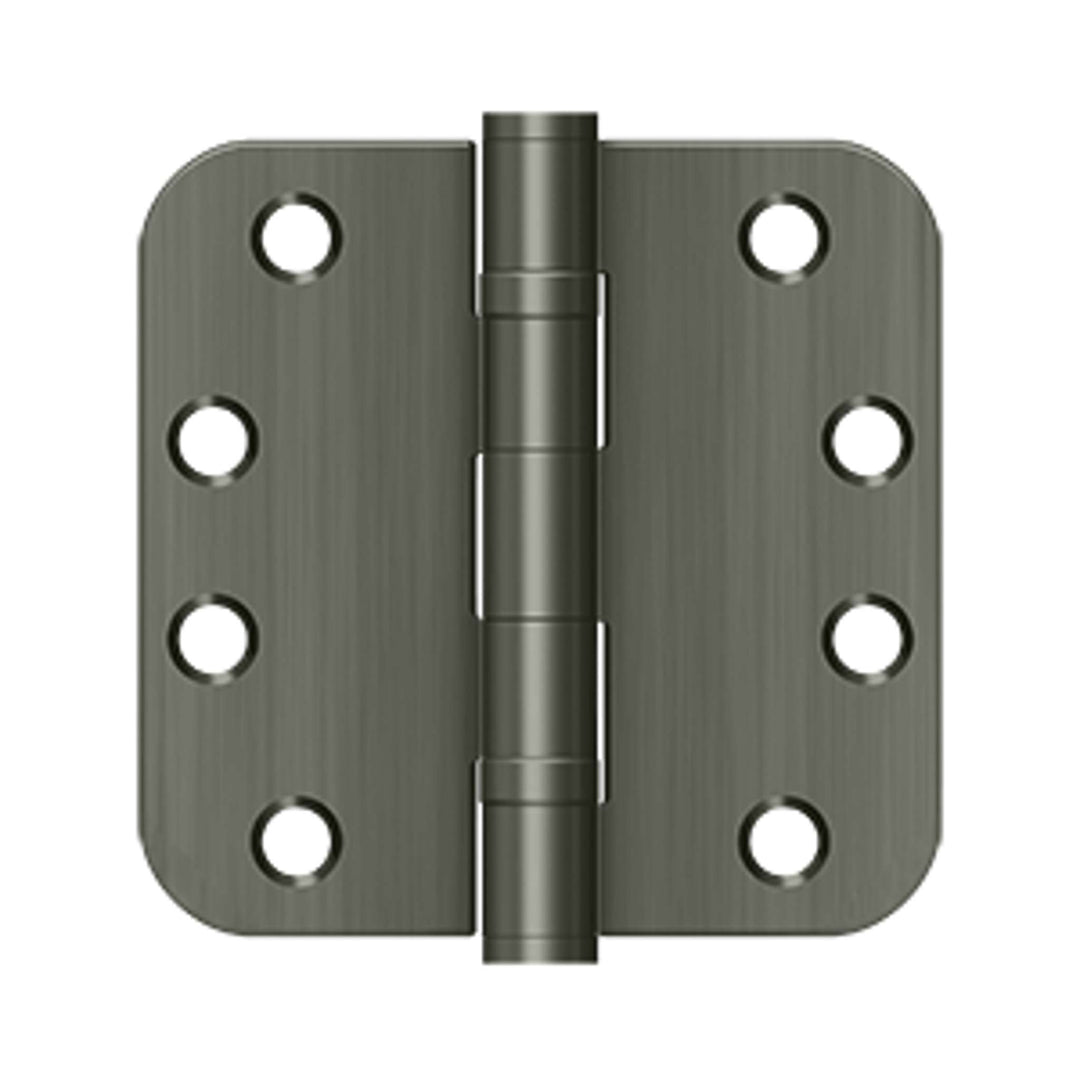 Deltana - 4"x 4"x 5/8" Radius Hinge, HD, Ball Bearings, Steel Hinges