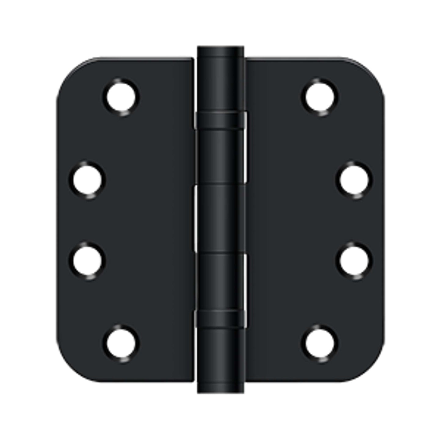 Deltana - 4"x 4"x 5/8" Radius Hinge, HD, Ball Bearings, Steel Hinges