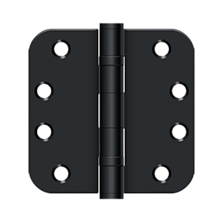 Deltana - 4"x 4"x 5/8" Radius Hinge, HD, Ball Bearings, Steel Hinges