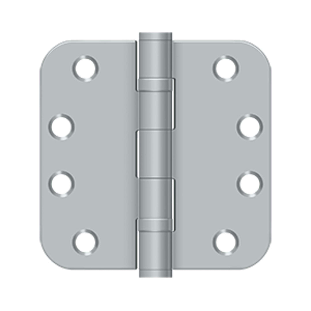 Deltana - 4"x 4"x 5/8" Radius Hinge, HD, Ball Bearings, Steel Hinges