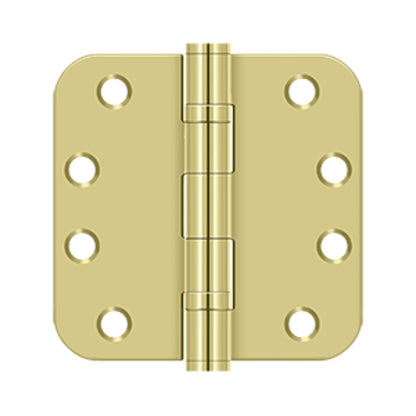 Deltana - 4"x 4"x 5/8" Radius Hinge, HD, Ball Bearings, Steel Hinges