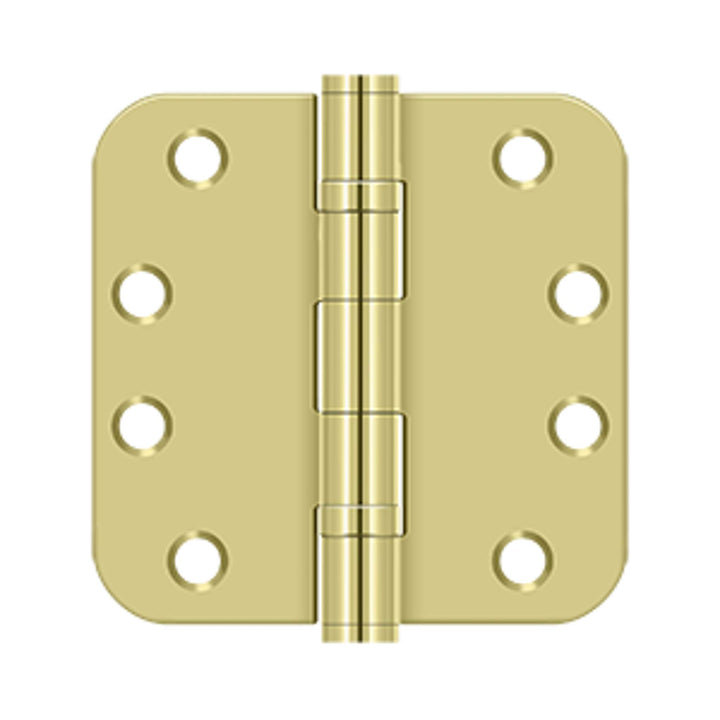 Deltana - 4"x 4"x 5/8" Radius Hinge, HD, Ball Bearings, Steel Hinges