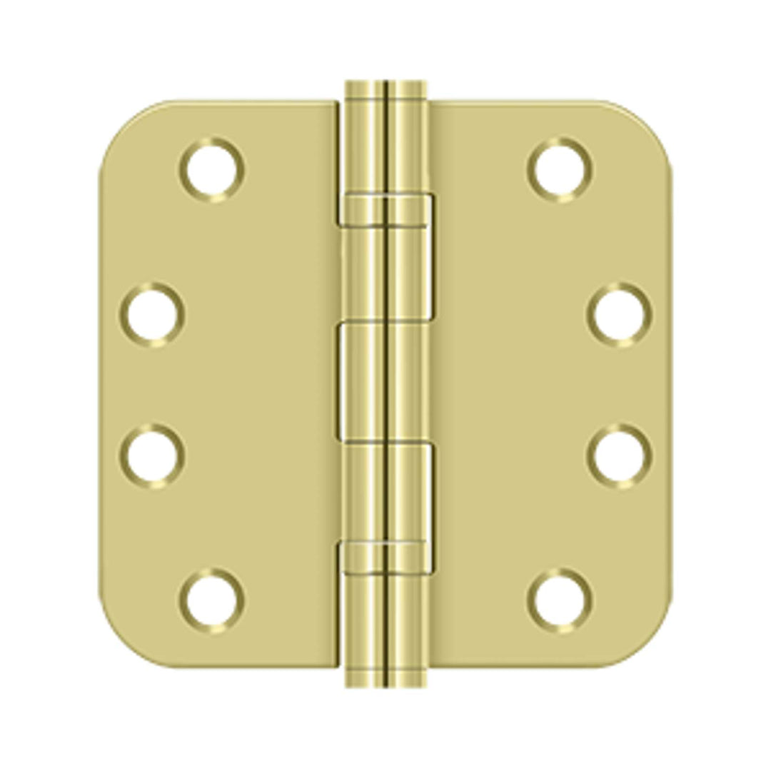 Deltana - 4"x 4"x 5/8" Radius Hinge, HD, Ball Bearings, Steel Hinges