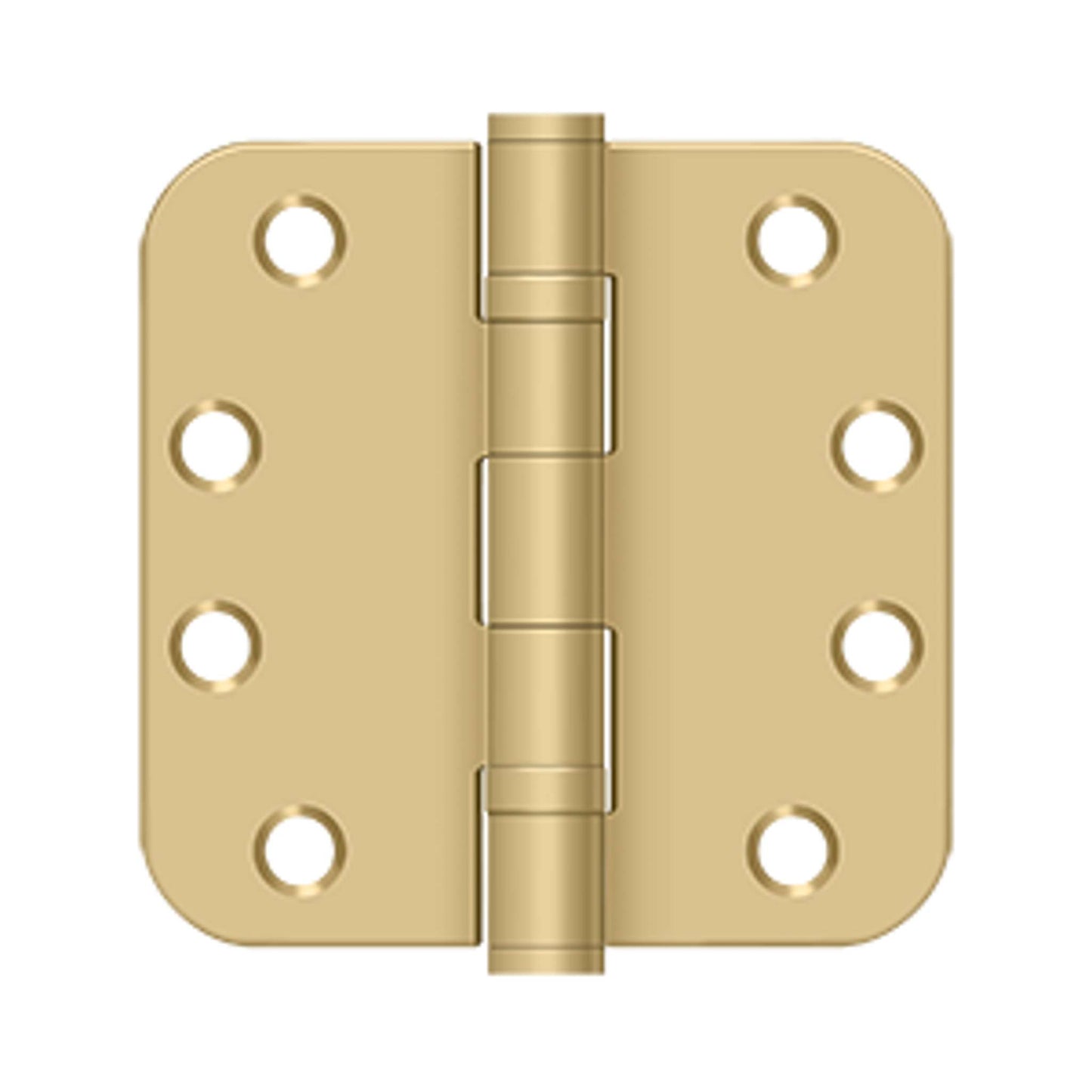 Deltana - 4"x 4"x 5/8" Radius Hinge, HD, Ball Bearings, Steel Hinges