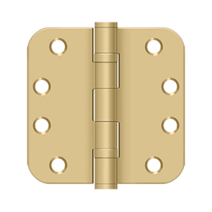 Deltana - 4"x 4"x 5/8" Radius Hinge, HD, Ball Bearings, Steel Hinges