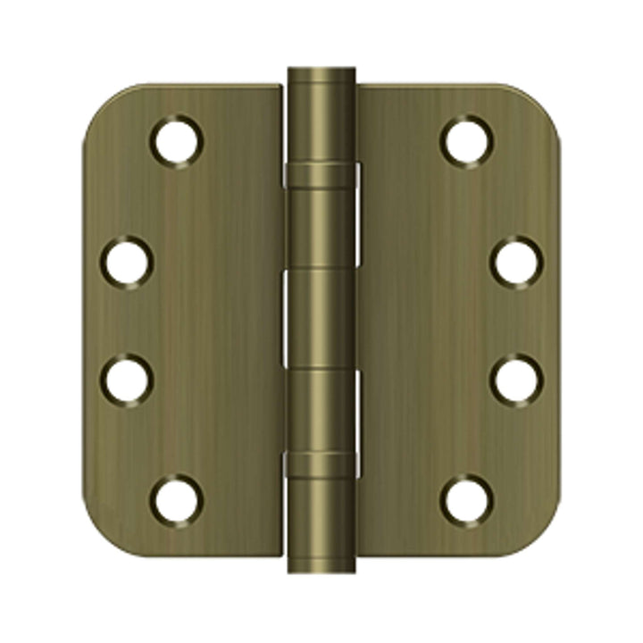 Deltana - 4"x 4"x 5/8" Radius Hinge, HD, Ball Bearings, Steel Hinges