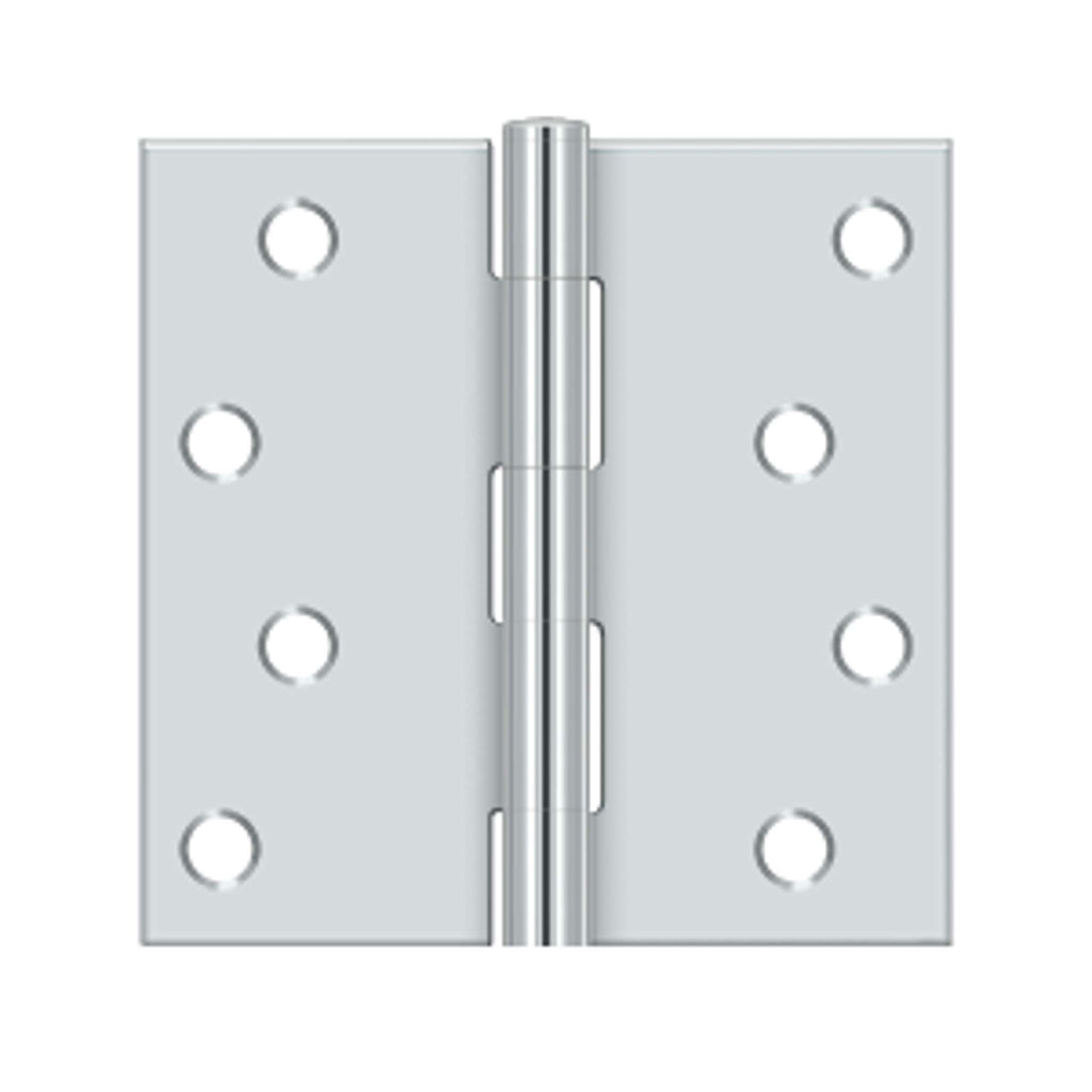 Deltana - 4" x 4" Square Hinge, Steel Hinges