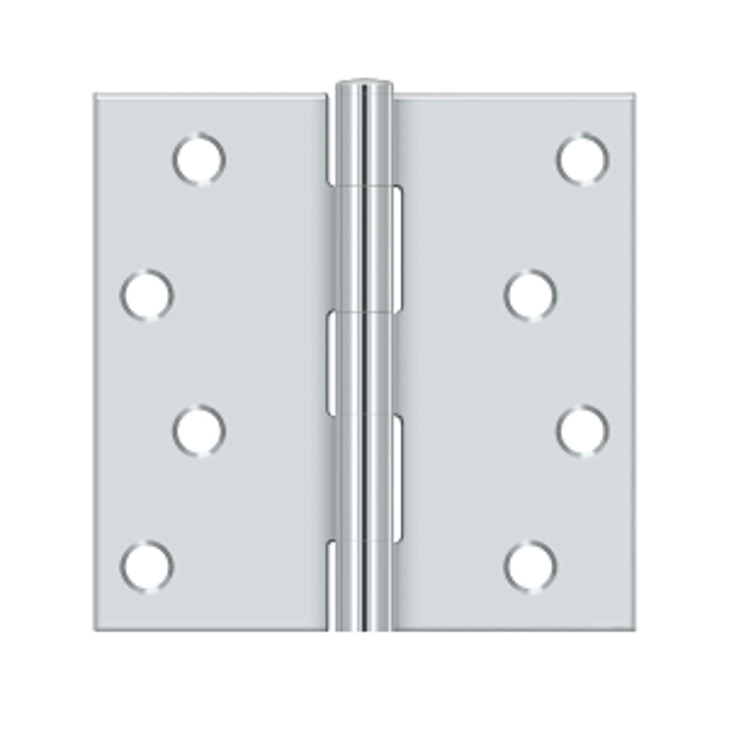 Deltana - 4" x 4" Square Hinge, Steel Hinges