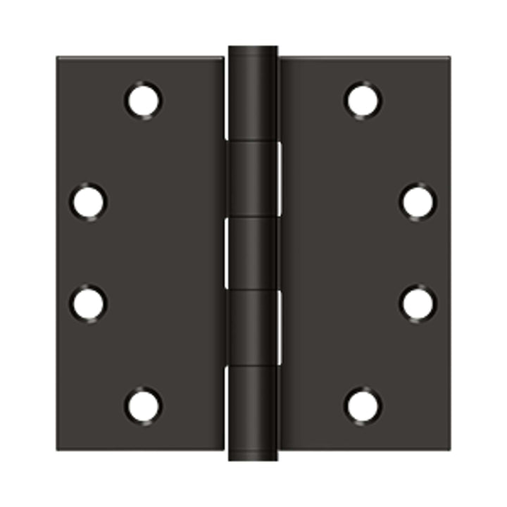 Deltana - 4-1/2" x 4-1/2" Square Hinges, HD, Steel Hinges