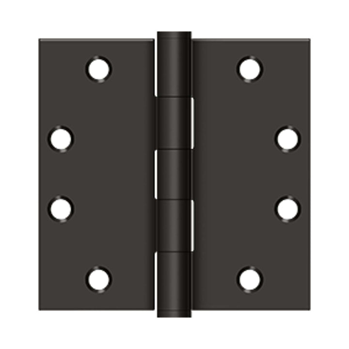 Deltana - 4-1/2" x 4-1/2" Square Hinges, HD, Steel Hinges