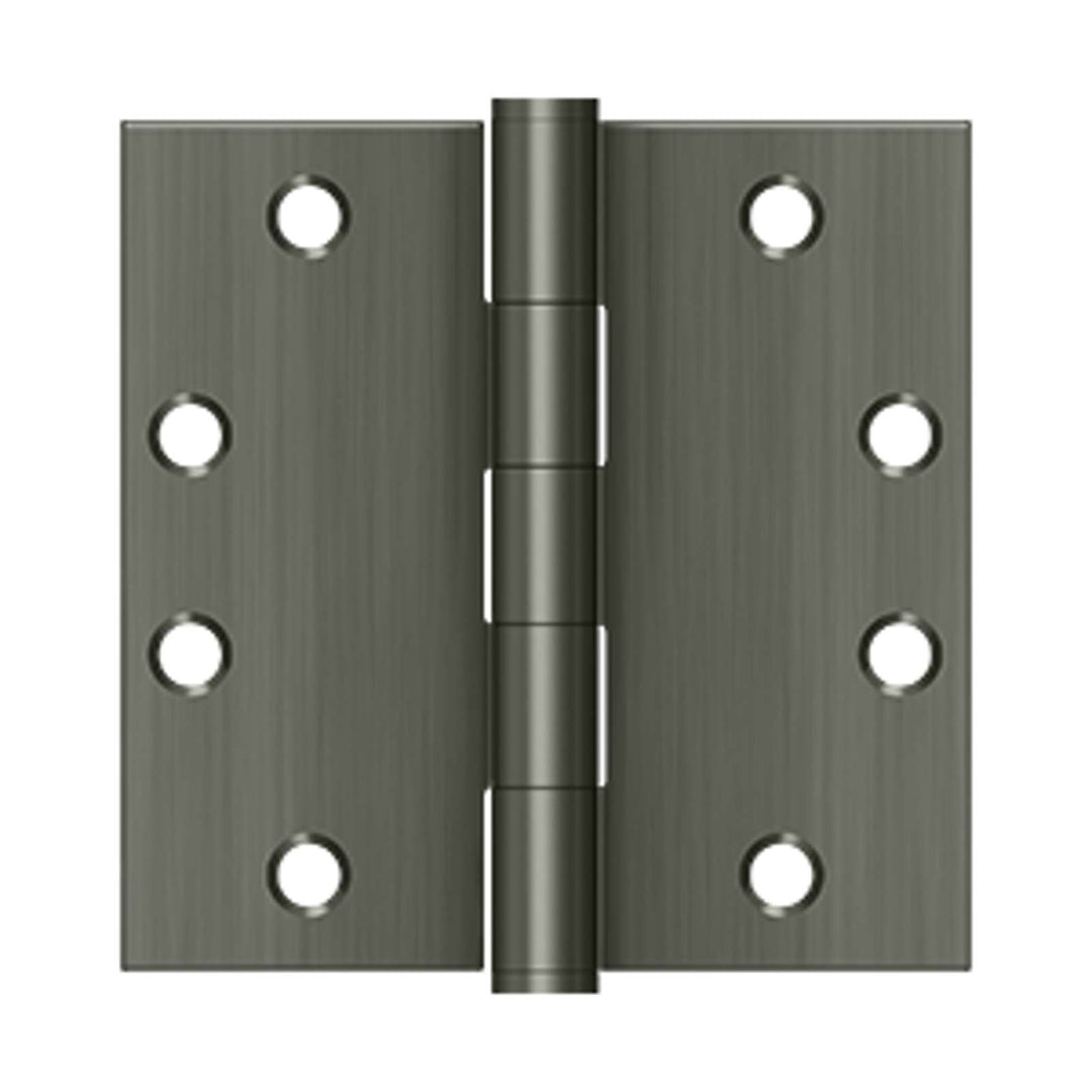 Deltana - 4-1/2" x 4-1/2" Square Hinges, HD, Steel Hinges