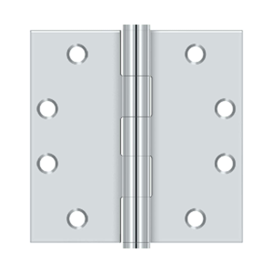 Deltana - 4-1/2" x 4-1/2" Square Hinges, HD, Steel Hinges