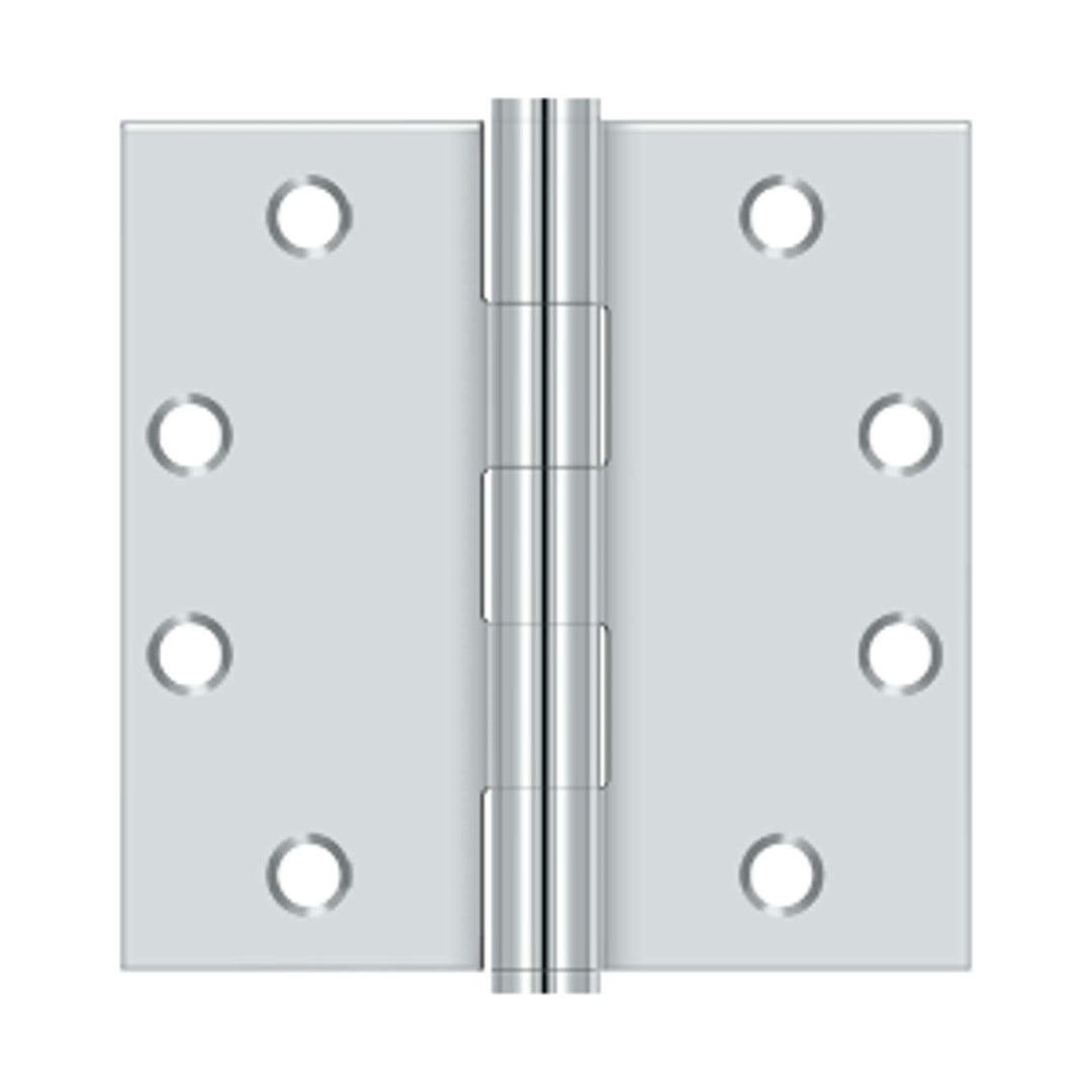 Deltana - 4-1/2" x 4-1/2" Square Hinges, HD, Steel Hinges