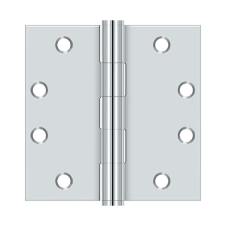 Deltana - 4-1/2" x 4-1/2" Square Hinges, HD, Steel Hinges