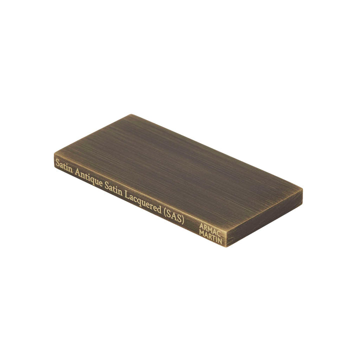 Armac Martin - Queslett Knob Rectangle Back Plate