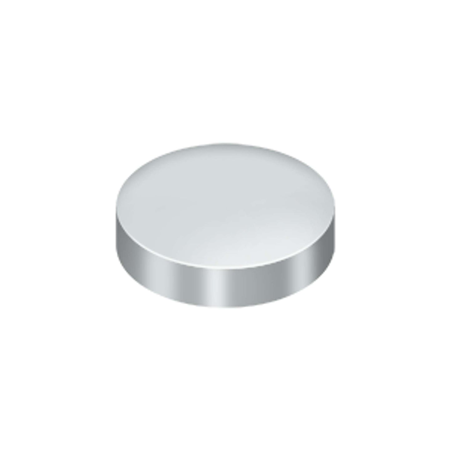 Deltana - Screw Cover, Round, Flat, 1" Diam