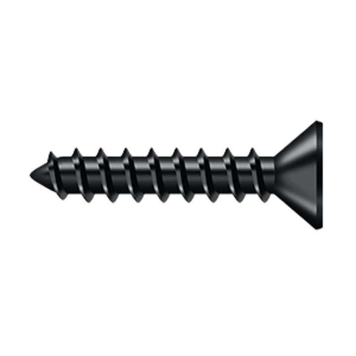 Deltana - Wood Screw, Steel, #10 x 1"