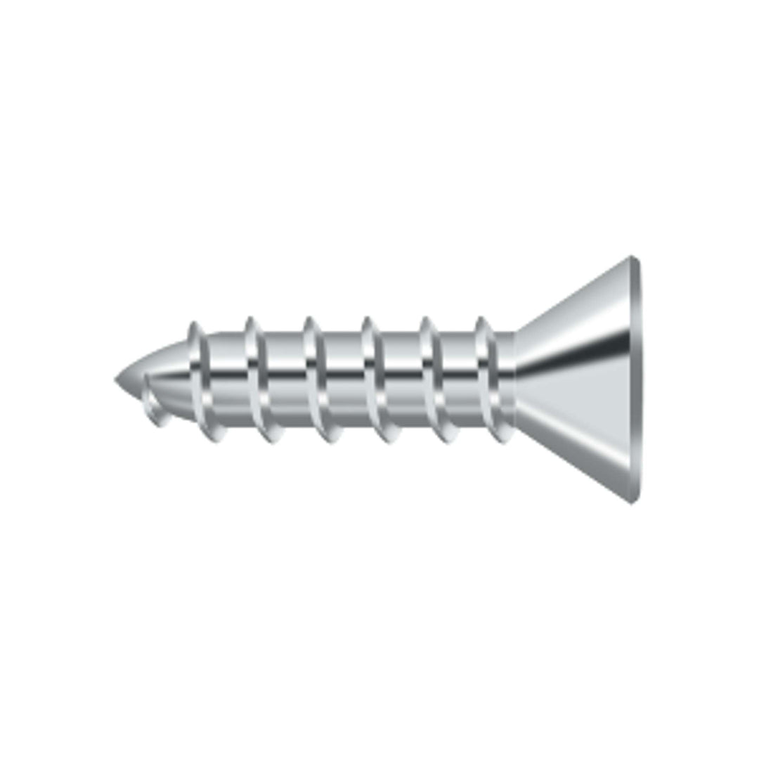 Deltana - Wood Screw, Steel, #10 x 3/4"