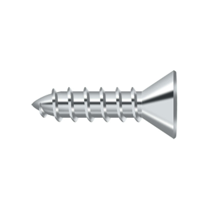 Deltana - Wood Screw, Steel, #10 x 3/4"
