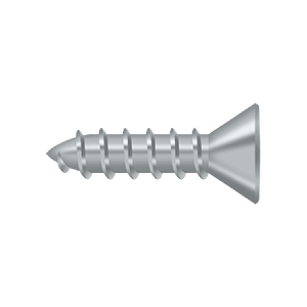 Deltana - Wood Screw, Steel, #10 x 3/4"