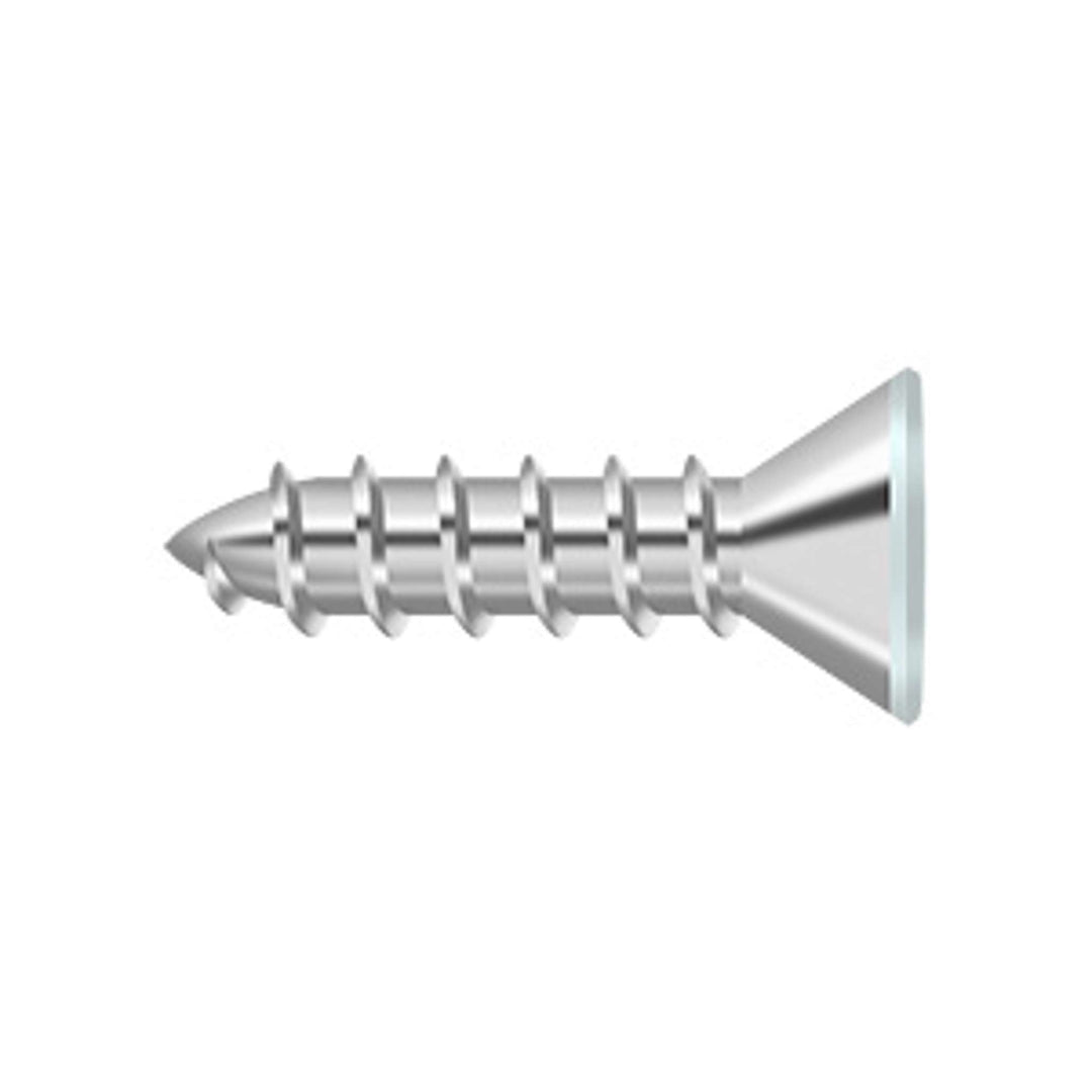 Deltana - Wood Screw, Steel, #10 x 3/4"