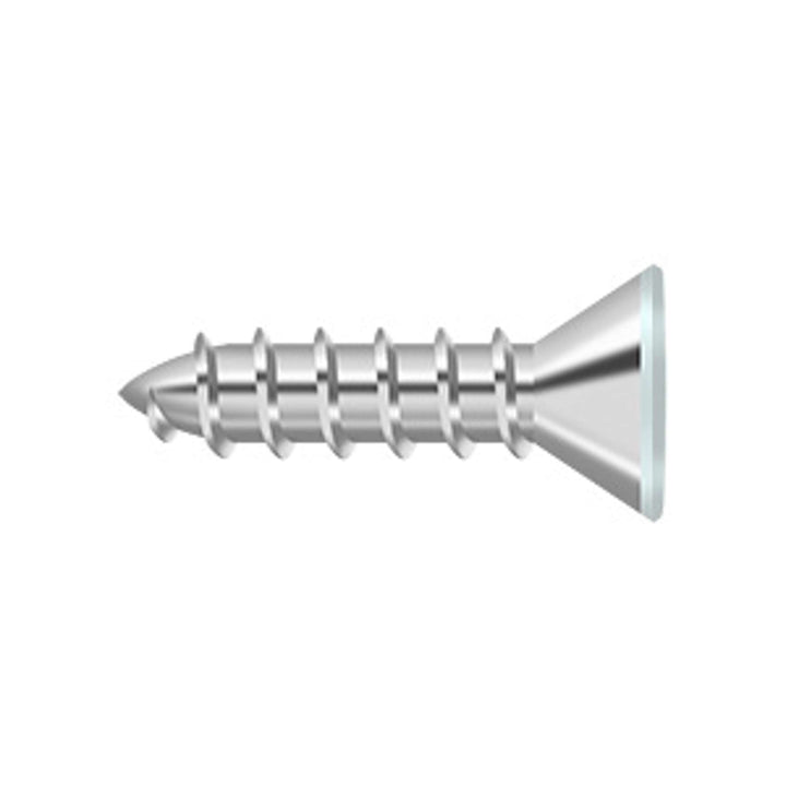 Deltana - Wood Screw, Steel, #10 x 3/4"