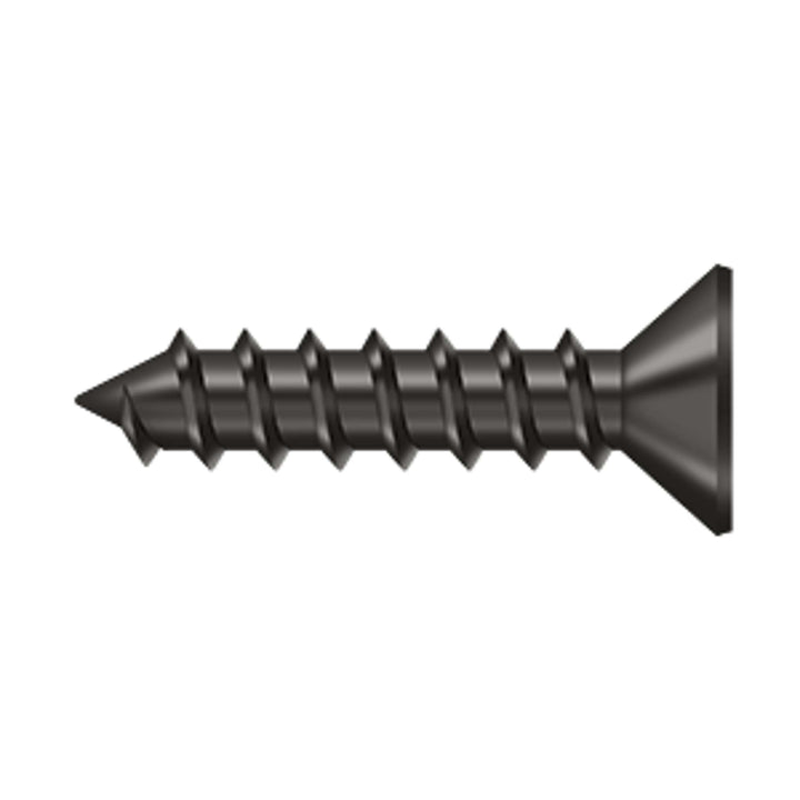 Deltana - Wood Screw, Steel, #12 x 1"