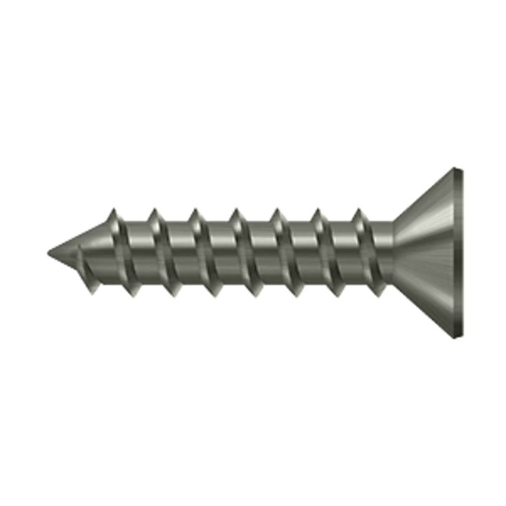 Deltana - Wood Screw, Steel, #12 x 1"