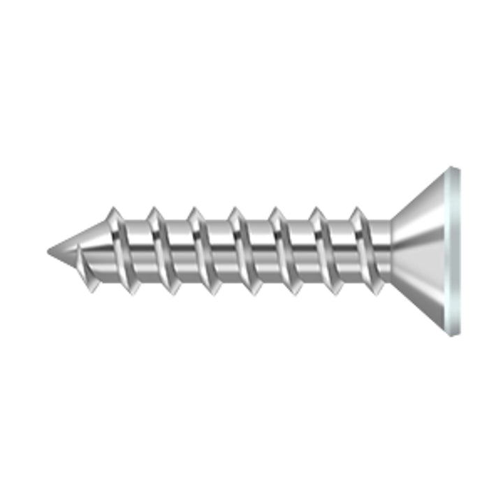 Deltana - Wood Screw, Steel, #12 x 1"