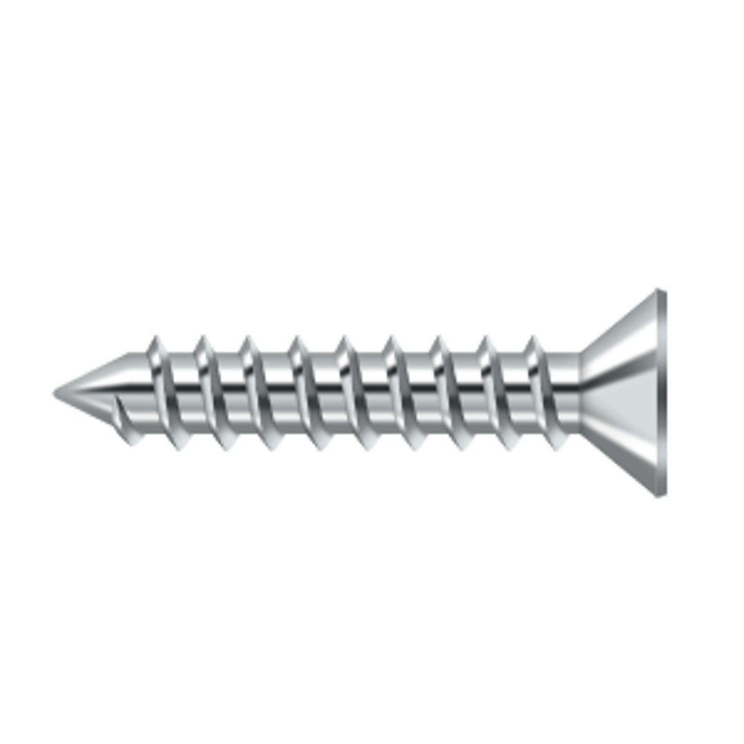 Deltana - Wood Screw, Steel, #12 x 1-1/4"
