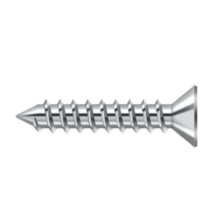 Deltana - Wood Screw, Steel, #12 x 1-1/4"