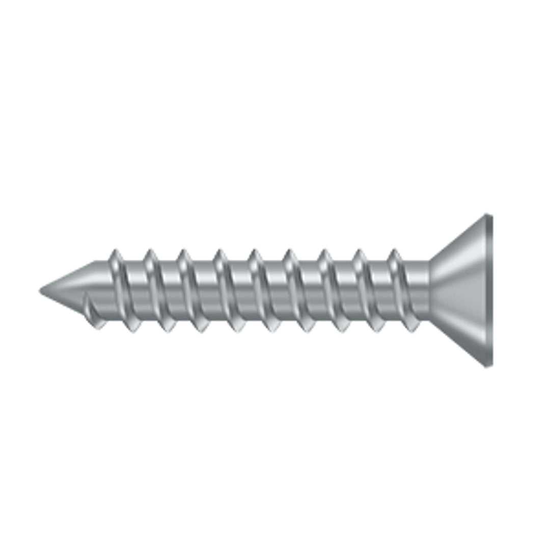 Deltana - Wood Screw, Steel, #12 x 1-1/4"