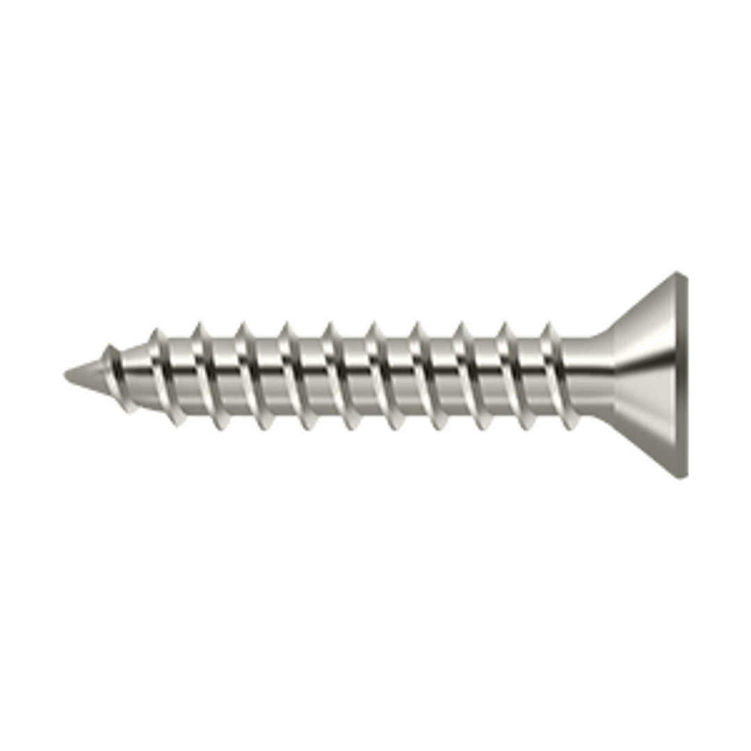 Deltana - Wood Screw, Steel, #9 x 1"