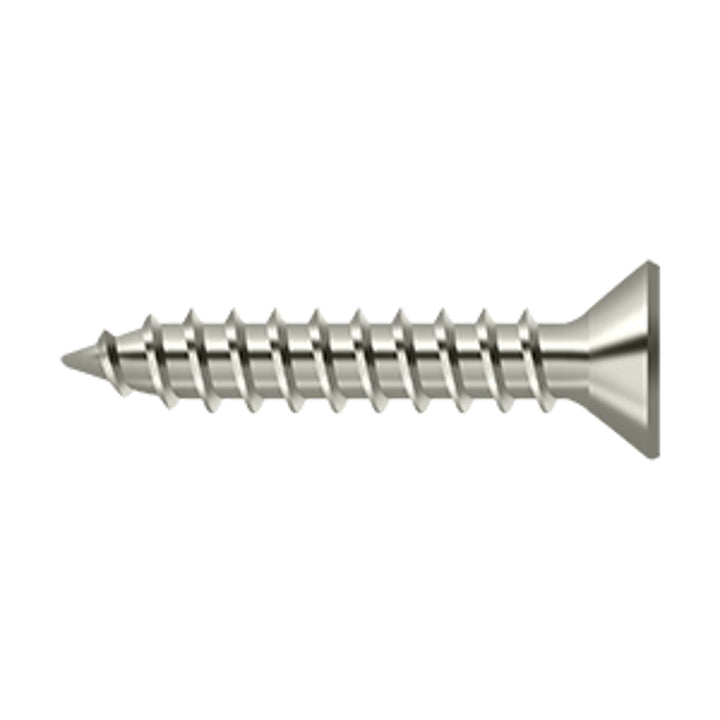 Deltana - Wood Screw, Steel, #9 x 1"