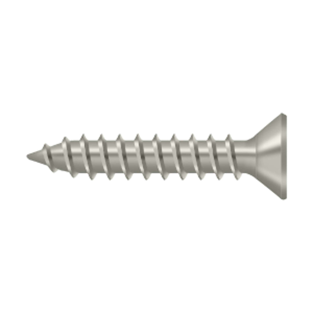 Deltana - Wood Screw, Steel, #9 x 1"