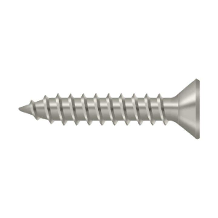 Deltana - Wood Screw, Steel, #9 x 1"