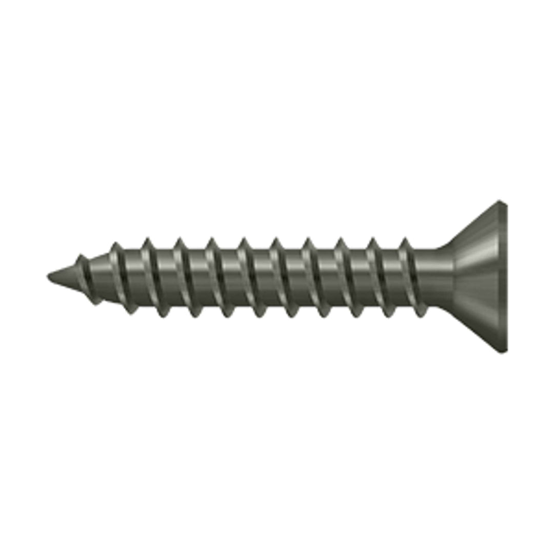 Deltana - Wood Screw, Steel, #9 x 1"