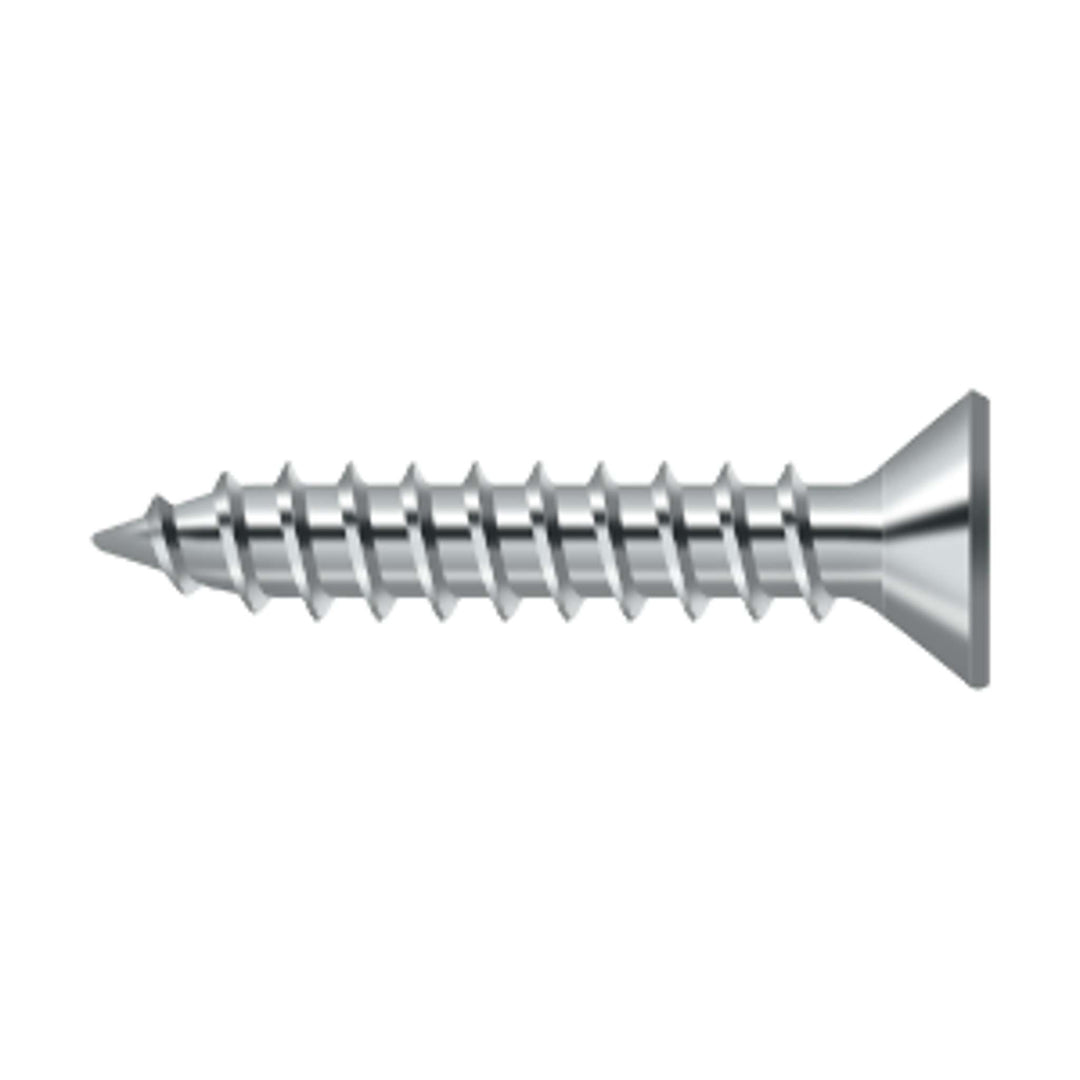 Deltana - Wood Screw, Steel, #9 x 1"