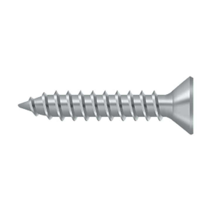 Deltana - Wood Screw, Steel, #9 x 1"