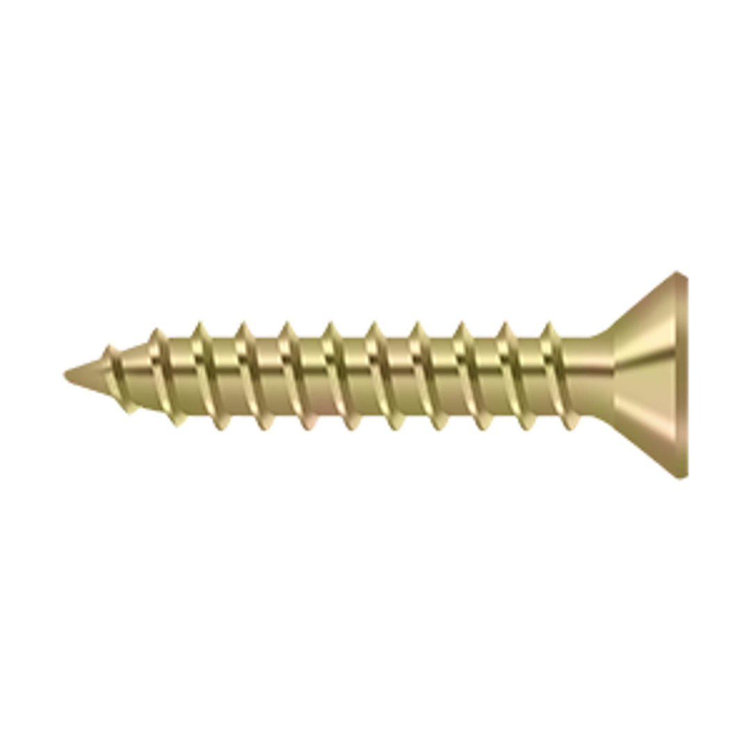 Deltana - Wood Screw, Steel, #9 x 1"
