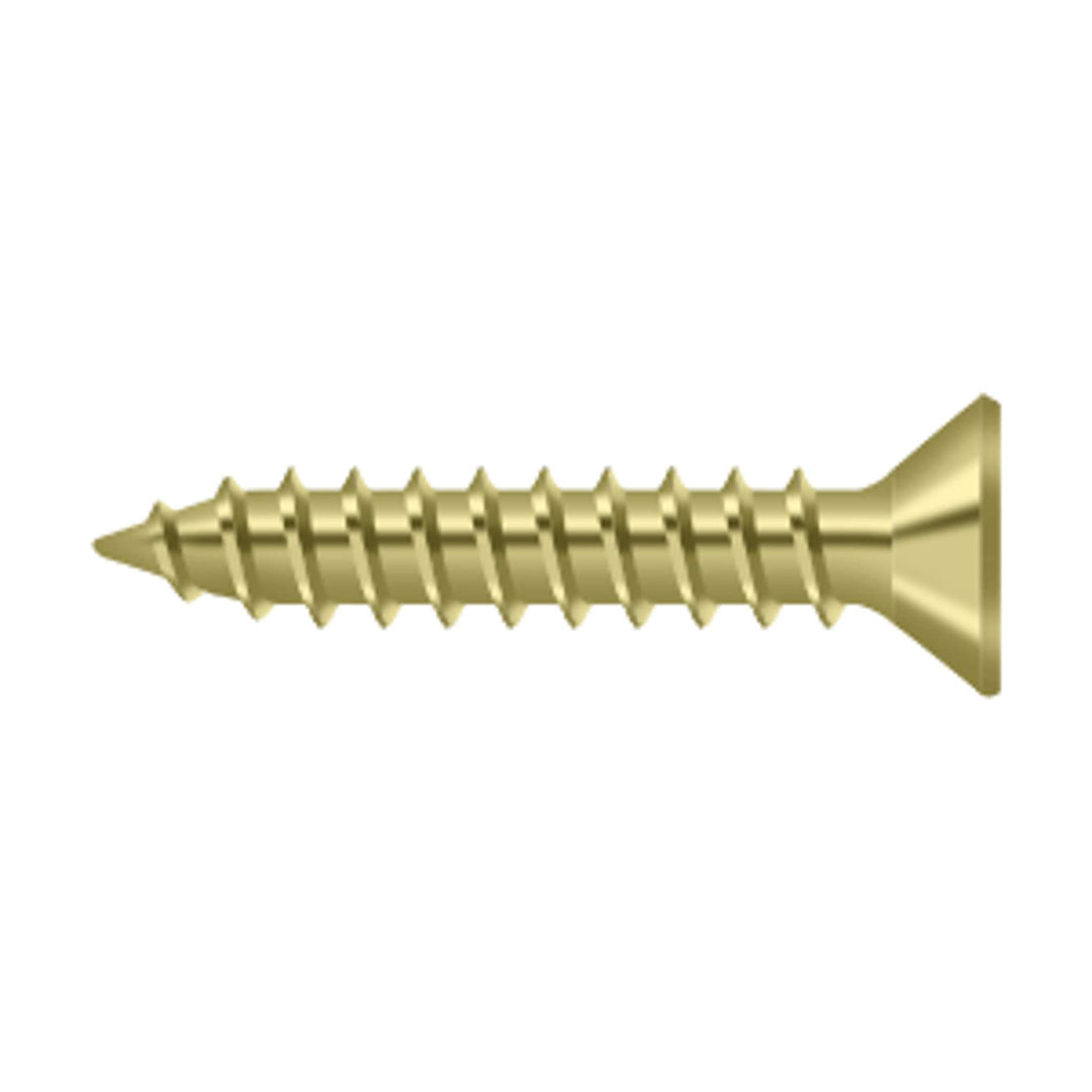 Deltana - Wood Screw, Steel, #9 x 1"