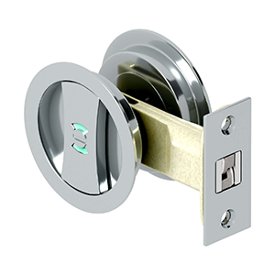 Deltana - SLIDING DOOR ROUND PRIVACY LOCK