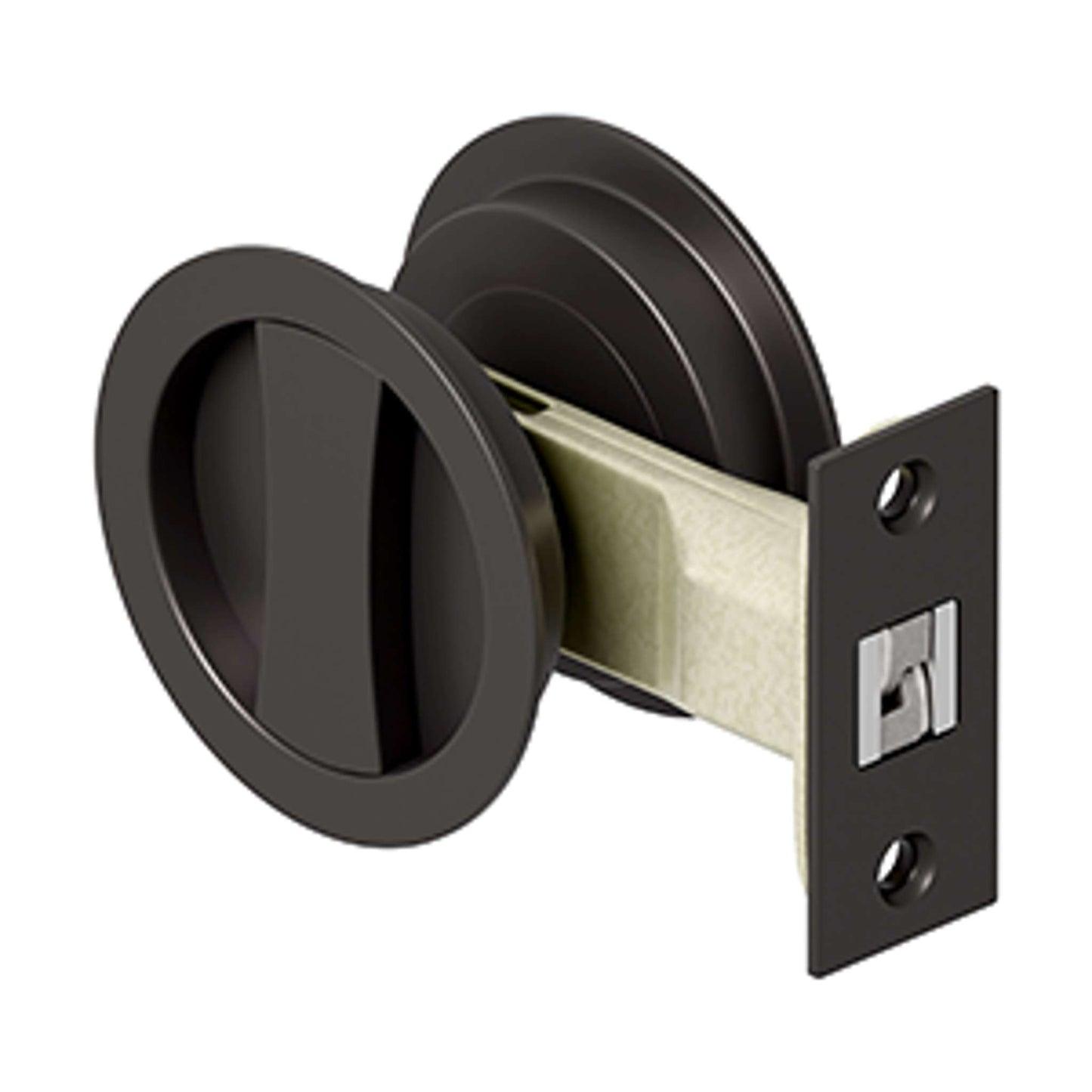 Deltana - SLIDING DOOR ROUND PRIVACY LOCK